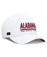 Nike Men's White Alabama Crimson Tide Game Day Rise Swooshflex Hat