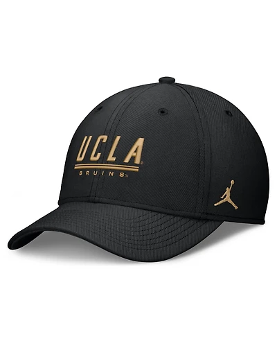 Jordan Men's Black Ucla Bruins Game Day Rise Swooshflex Hat