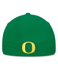 Nike Men's Green Oregon Ducks Gameday Aerobill Swooshflex Dri-fit Hat