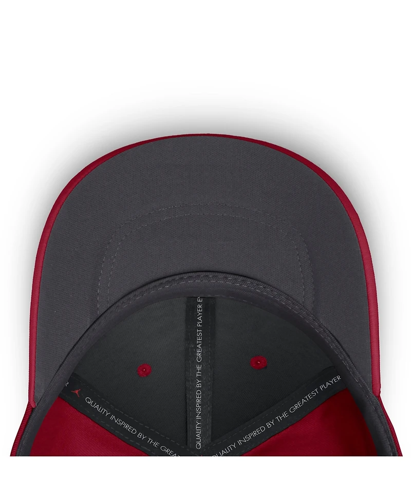 Jordan Men's Crimson Oklahoma Sooners Gameday Aerobill Swooshflex Dri-fit Hat