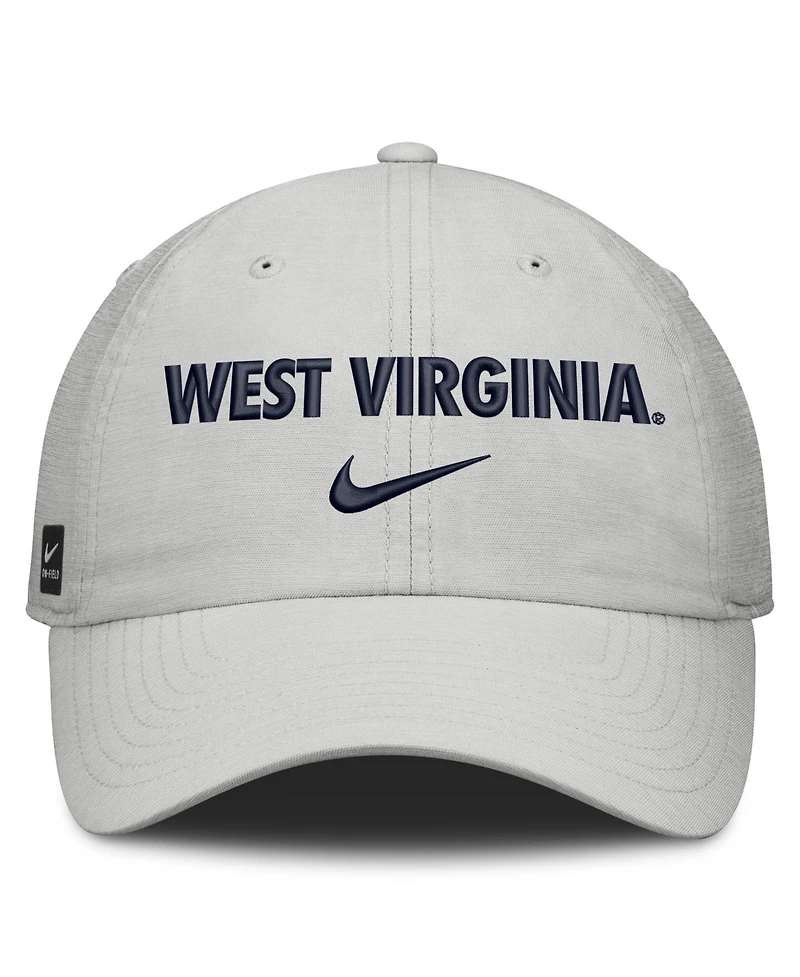 Nike Men's and Women's Gray West Virginia Mountaineers On-Field Gameday Adjustable Club Hat