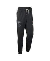 Nike Men's Black Las Vegas Raiders Sideline Standard Issue Dri-fit Taper Pants