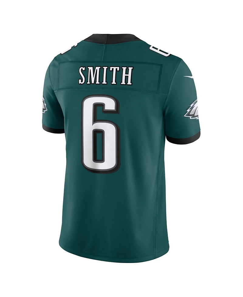 Nike Men's DeVonta Smith Midnight Green Philadelphia Eagles Vapor F.u.s.e. Stitched Limited Jersey