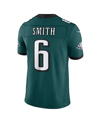 Nike Men's DeVonta Smith Midnight Green Philadelphia Eagles Vapor F.u.s.e. Stitched Limited Jersey
