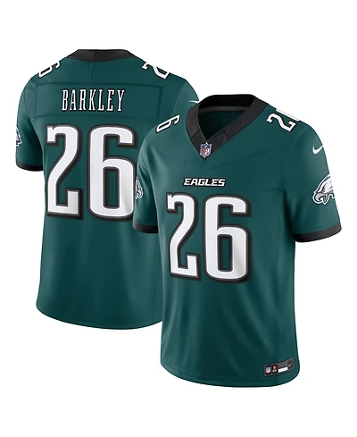 Nike Men's Saquon Barkley Midnight Green Philadelphia Eagles Vapor F.u.s.e. Stitched Limited Jersey