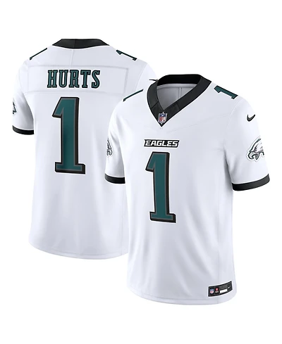 Nike Men's Jalen Hurts White Philadelphia Eagles Vapor F.u.s.e. Stitched Limited Jersey