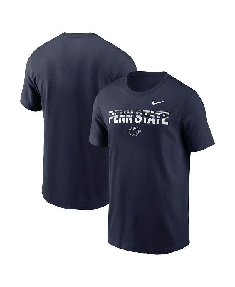 Nike Men's Navy Penn State Nittany Lions Primetime Kinetic T-Shirt