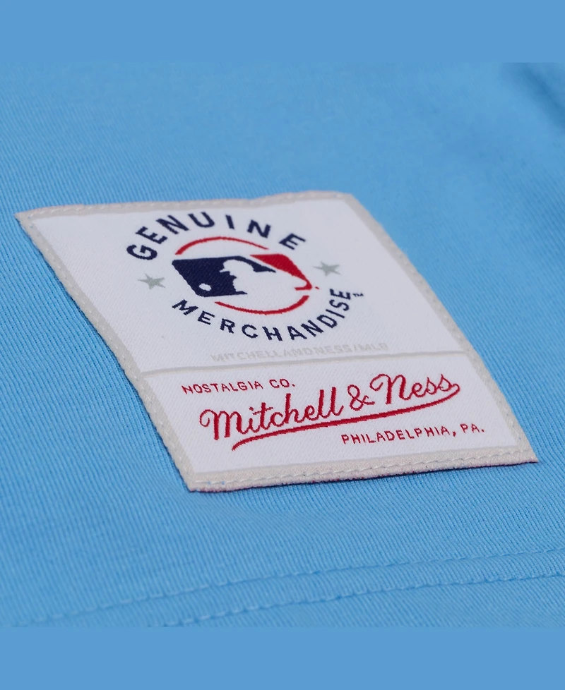 Mitchell & Ness Men's Light Blue New York Mets Insignia Premium T-Shirt