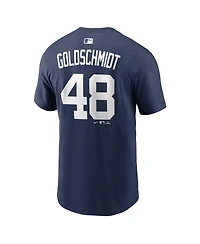 Nike Men's Paul Goldschmidt Navy New York Yankees Name Number T-Shirt
