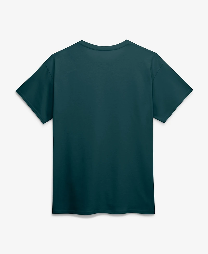 Logo Athletic Men's Midnight Green Philadelphia Eagles Cotton Victory Arch T-Shirt