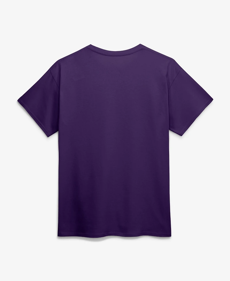 Logo Athletic Men's Purple Baltimore Ravens Cotton Victory Arch T-Shirt
