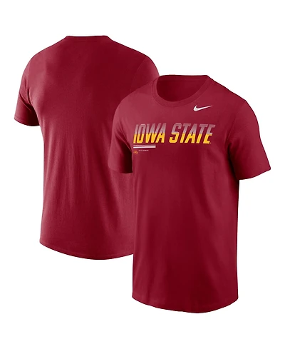 Nike Men's Cardinal Iowa State Cyclones 2026 Sideline Wordmark Legend Dri-fit T-Shirt
