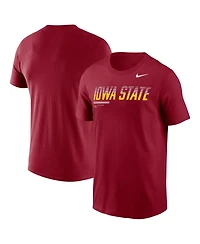 Nike Men's Cardinal Iowa State Cyclones 2026 Sideline Wordmark Legend Dri-fit T-Shirt