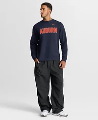 Nike Men's Navy Auburn Tigers 2026 Sideline Club Sweatshirt