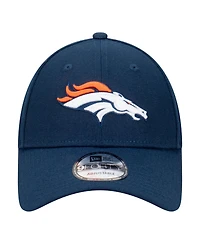 New Era Men's Navy Denver Broncos Core Team 9FORTY Adjustable Hat