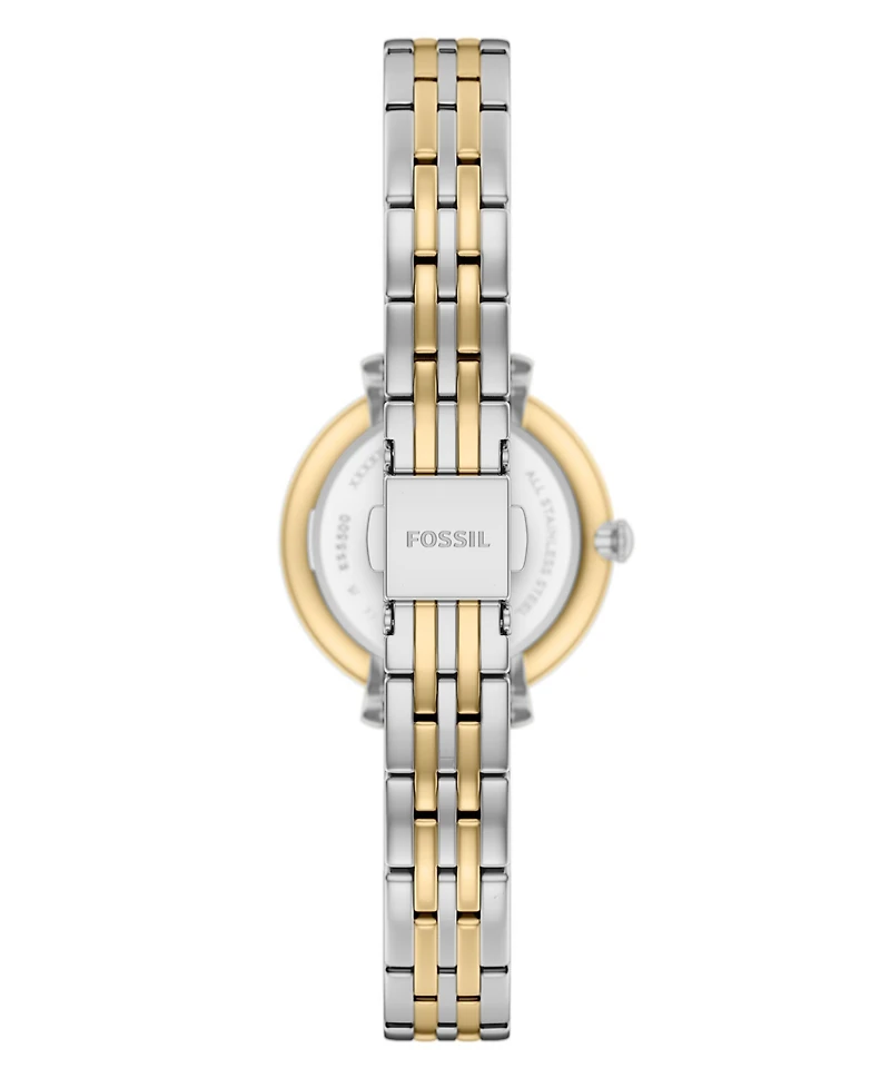 Fossil Women's Heidi Three-Hand Two-Tone Stainless Steel Watch 26mm