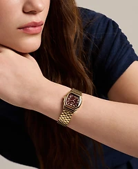 Fossil Women's Harlow Three-Hand Gold-Tone Stainless Steel Watch 27mm