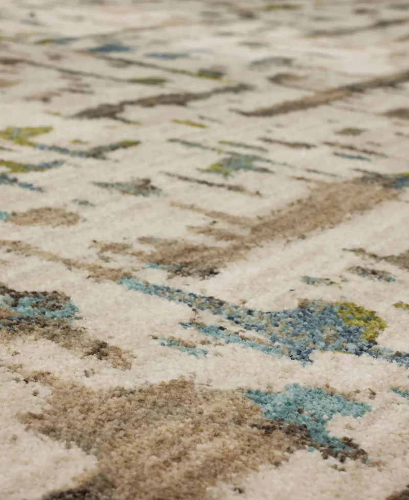 Closeout! Scott Living Expressions Wellspring Oyster 5'3" x 7'10" Area Rug