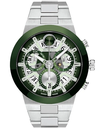 Movado Men's Bold Fusion Swiss Quartz Chrono Stainless Steel Watch 44.50mm