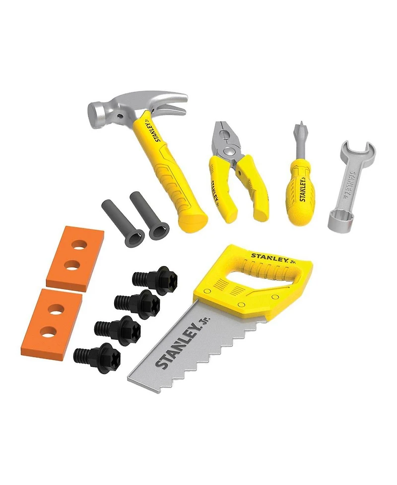 Red Toolbox Stanley Jr. Pretend Play Toolbox Set