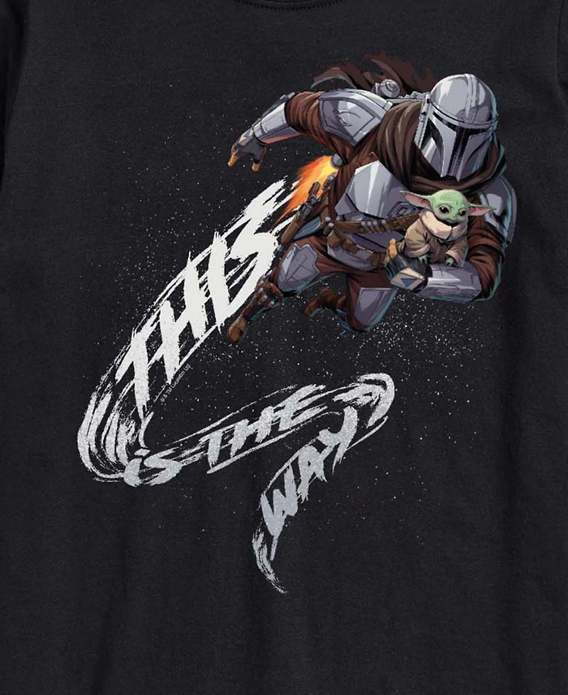 Airwaves Men's The Mandalorian & Grogu This Is Way T-Shirt