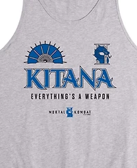 Airwaves Men's Mortal Kombat Kitana Sleeveless Graphic Tank Top