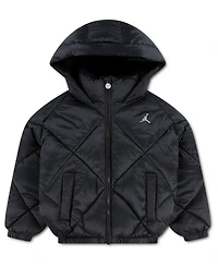 Jordan Girls' 7-16 Diamond Quilted Midweight Puffer Jacket