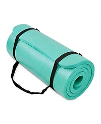 Aofar Yoga Mat Thick High Density Exercise Carrying Strap