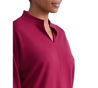 Jones New York Plus Size V-Neck Top