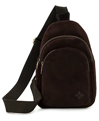 Patricia Nash Melle Mini Suede Leather Sling Handbag