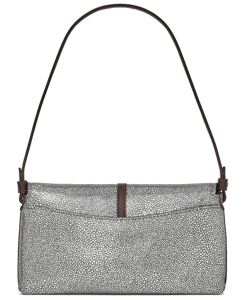 kate spade new york Loop Metallic Dot Small Flap Shoulder Handbag