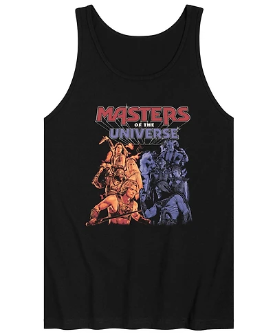 Airwaves Men's Masters Of The Universe Heroes Vs Villians Graphic Tank Top