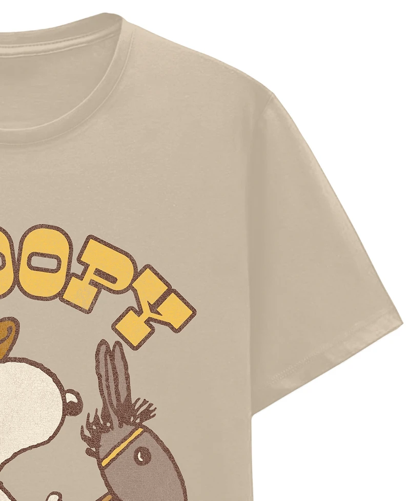 Hybrid Apparel Men's Snoopy Cowboy T-Shirt