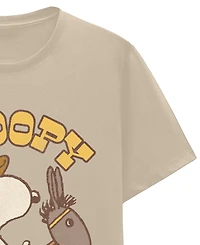 Hybrid Apparel Men's Snoopy Cowboy T-Shirt