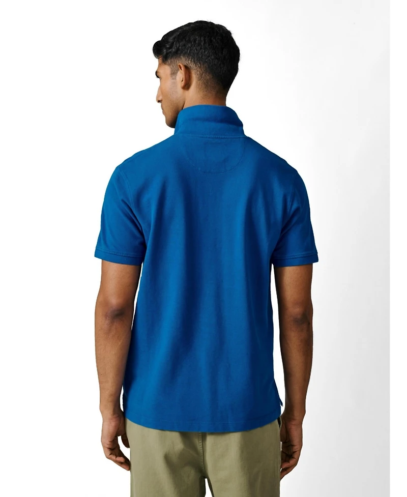 Aubin Men's Lusby Short Sleeve Pique Polo Shirt