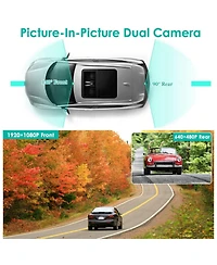 Neewer 1080P Dash Cam with Loop Recording, G-Sensor, Parking Monitor