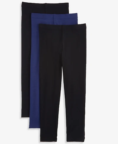 Epic Threads Toddler Girls' 12M-5T Solid Pull-On Leggings, 3-Pack, Macy's Exclusive