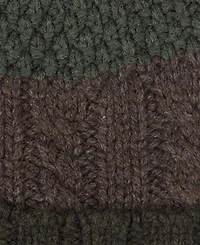 Polo Ralph Lauren Men's Intarsia Patchwork Beanie Hat