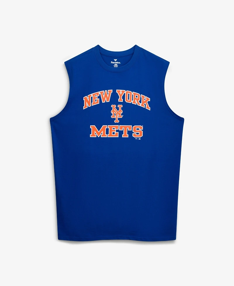 Fanatics Men's Royal New York Mets Big Tall Heart Soul Muscle Tank Top