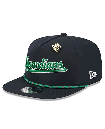 New Era Men's Navy Cleveland Guardians 2025 Big League Chew Golfer Snapback Hat