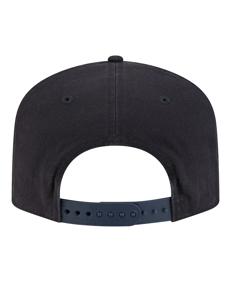 New Era Men's Navy Boston Red Sox Stacked 19TWENTY Adjustable Hat