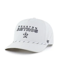 '47 Brand Men's White Houston Astros Forward Vault Hitch Adjustable Hat