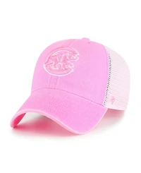 '47 Brand Women's Pink Chicago Cubs Summer Fun Trucker Clean Up Adjustable Hat