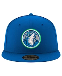 New Era Men's Blue Minnesota Timberwolves 9FIFTY Snapback Hat