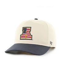 '47 Brand Men's Natural/Navy Arizona Wildcats Americana Flag Hitch Adjustable Hat
