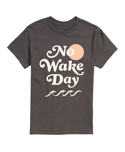 Airwaves Men's Instant Message No Wake Day Graphic T-Shirt