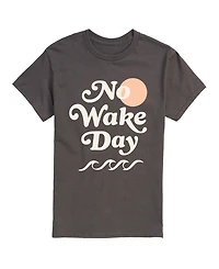 Airwaves Men's Instant Message No Wake Day Graphic T-Shirt