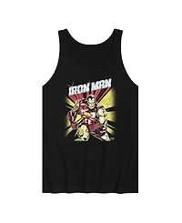 Airwaves Men's Iron Man Retro Graphic Tank Top