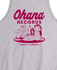 Airwaves Men's Lilo & Stitch Ohana Records Graphic Tank Top