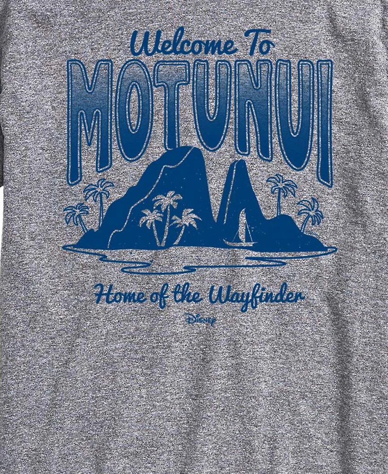 Airwaves Men's Moana Motunui Destination Graphic T-Shirt